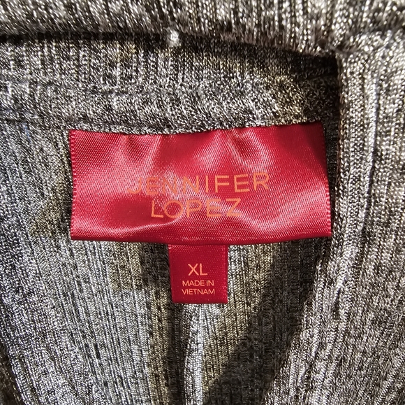 Jennifer Lopez Women's Gray XL Sleeveless Layering Keyhole Neckline Top - Picture 5 of 5